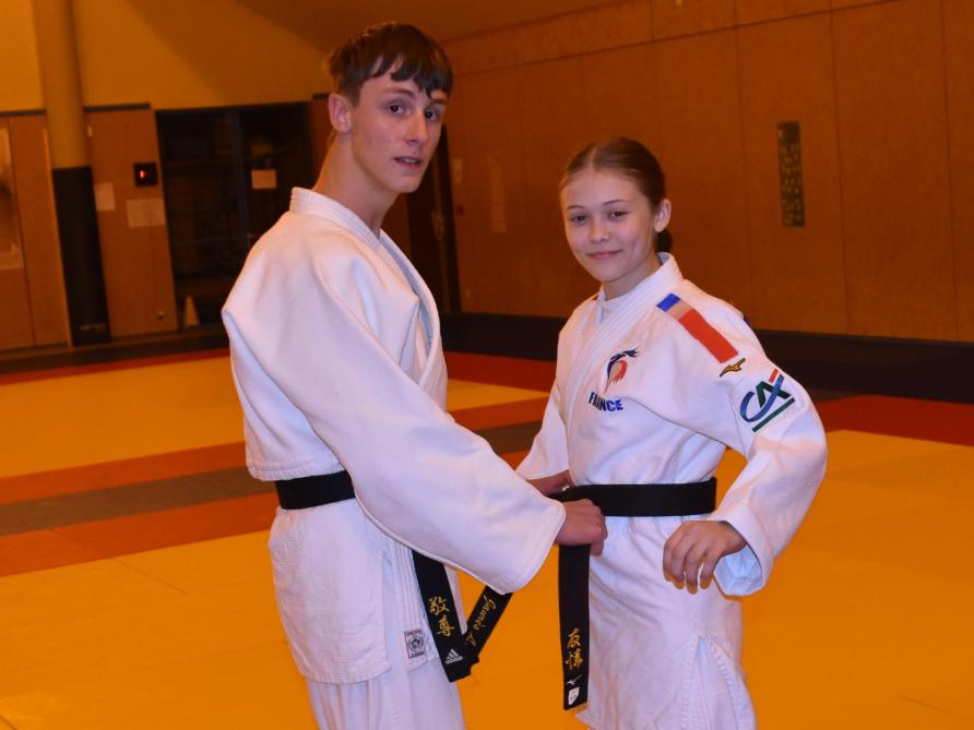 Ludmila Jaur s 15 ans et d j ceinture noire de judo Athies